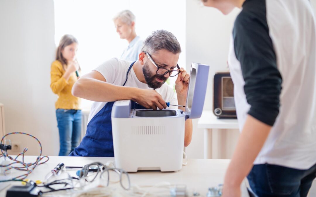 Förderung von Repair-Cafés und Selbsthilfewerkstätten